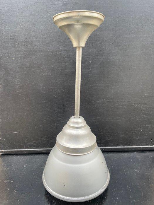 Plafondlamp - Metaal, Glas, Antiek en Kunst, Antiek | Wandborden en Tegels