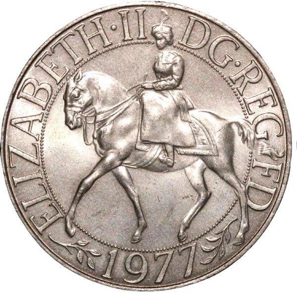 Verenigd Koninkrijk. Crown 1965 Churchill and 25 New Pence, Postzegels en Munten, Munten | Europa | Niet-Euromunten