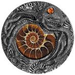 Niue. 5 Dollars 2019 Ammonite - Antique Finish, 2 Oz (.999), Postzegels en Munten, Munten | Europa | Niet-Euromunten