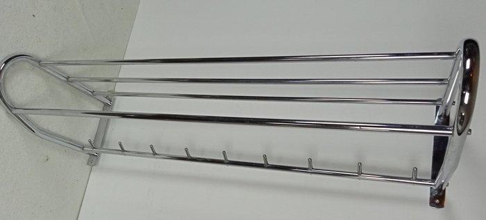 Kapstok - Verchroomd staal, Antiek en Kunst, Kunst | Designobjecten