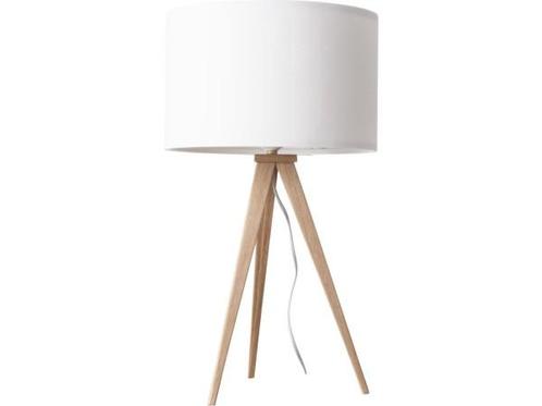 Veiling - Tripod tafellamp hout - Zuiver - wit, Huis en Inrichting, Lampen | Tafellampen