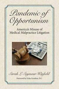 Pandemic of Opportunism. Seymour-Winfield, Sarah   ., Livres, Livres Autre, Envoi