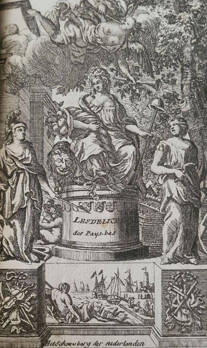 [G M Spanoghe, uitg] - Het schouwburg der Nederlanden, Antiek en Kunst, Antiek | Boeken en Manuscripten