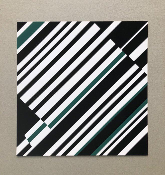 Günter Fruhtrunk (1923-1982) - Composition (1977), Antiek en Kunst, Antiek | Overige Antiek