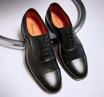 Santoni - Veterschoenen - Maat: 42 (EU/IT) / 8 (UK) / 9 (US) disponible aux enchères