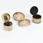 NO RESERVE - Doos (3) - .800 zilver, .925 zilver, Antiek en Kunst