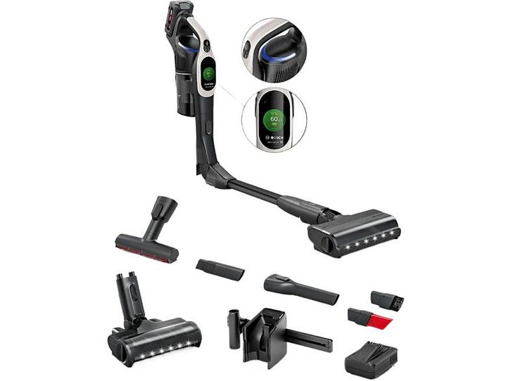 Bosch -  Unlimited 10 - Steelstofzuiger - Grijs, Elektronische apparatuur, Stofzuigers, Nieuw, Reservoir, Minder dan 1200 watt