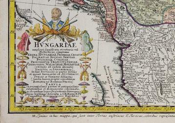Hongarije - Zuid-Oost Europa; Homann - Carte dHongrie en, Boeken, Nieuw