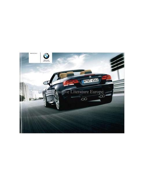 2008 BMW M3 CABRIOLET BROCHURE NEDERLANDS, Livres, Autos | Brochures & Magazines, Enlèvement ou Envoi