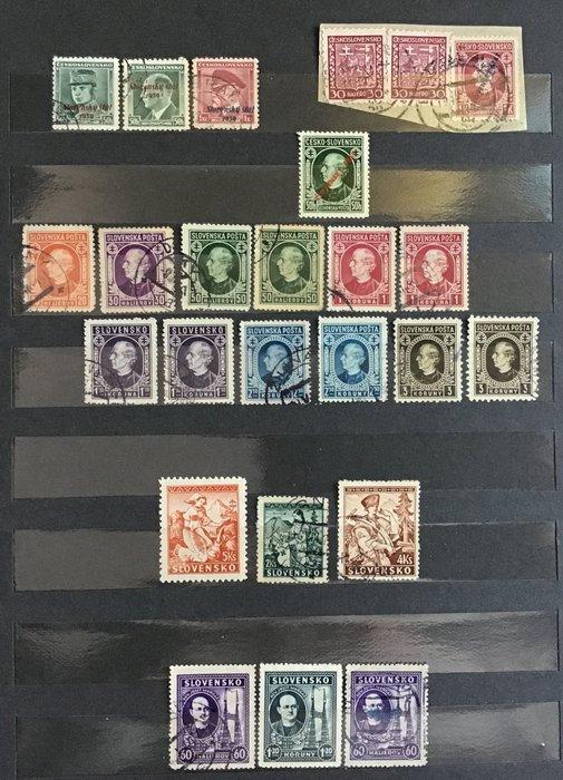 Bohemen en Moravië/Slowaakse Staat 1939/1945 - Enigszins, Timbres & Monnaies, Timbres | Europe | Allemagne