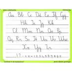 Schrijven in de basisschool Letter en Cijferkaart linkshandi, Verzenden