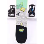 120 kinder snowboard SALOMON GRAIL, Black/turquoise, FLAT/Ro, Sport en Fitness, Snowboarden, Verzenden, Nieuw