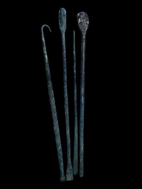Romain antique Bronze Instrument médical - instruments, Antiek en Kunst, Antiek | Overige Antiek