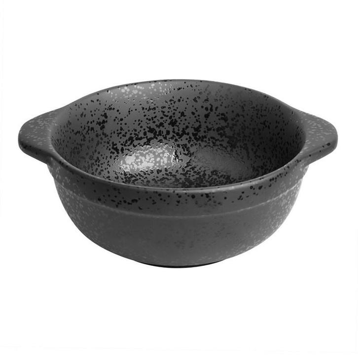 Kommen | FUSION | Keramiek | Houtskool | 64cl | 4 Stuks |, Zakelijke goederen, Horeca | Keukenapparatuur, Nieuw in verpakking