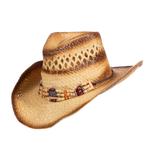 Beige Hoed Stro Dames, Verzenden, Nieuw