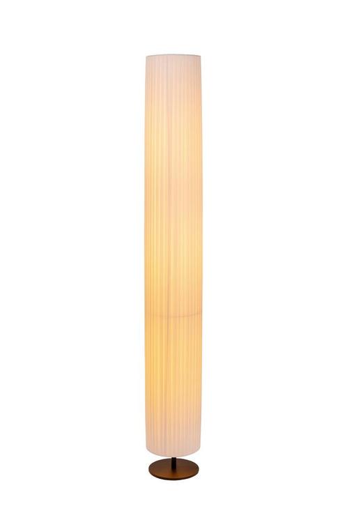 Lucide FOLD - Vloerlamp - Ø 20 cm - 3xE27 - Wit, Huis en Inrichting, Lampen | Vloerlampen, Nieuw, Verzenden
