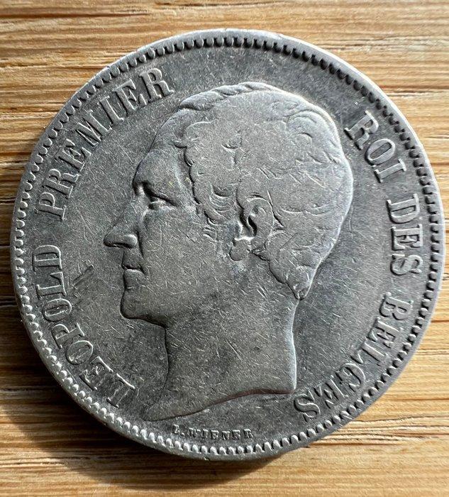 België. Leopold I. 5 Francs 1858 (Zonder Minimumprijs), Postzegels en Munten, Munten | Nederland
