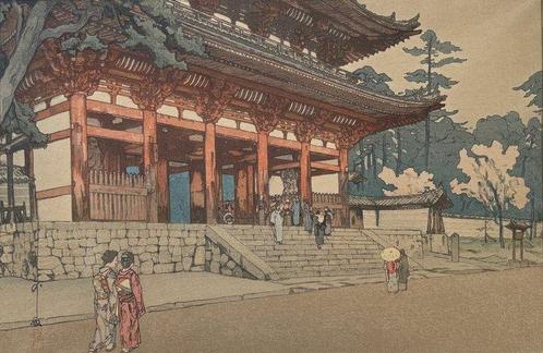 Omuro - Hiroshi Yoshida (1876-1950) - Japan, Antiek en Kunst, Antiek | Overige Antiek