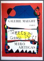 Joan Miró - Terres de Grand Feu - Mourlot litho - Maeght, Antiek en Kunst