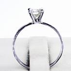 Zonder minimumprijs - Verlovingsring - 14 karaat Witgoud -