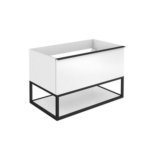 Wastafelonderbouw Hangend Allibert Fabrika 80 cm Wit, Doe-het-zelf en Bouw, Sanitair, Bad, Nieuw, Ophalen of Verzenden