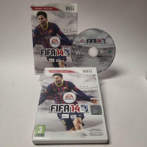 FIFA 14 Legacy Edition Nintendo Wii, Games en Spelcomputers, Games | Nintendo Wii, Zo goed als nieuw, Ophalen of Verzenden