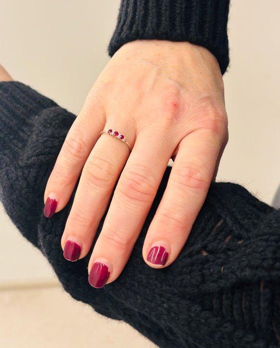 Zonder minimumprijs - Ring - 18 karaat Witgoud - 0.28ct. tw., Bijoux, Sacs & Beauté, Bagues