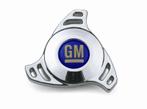 Wing Nut, Steel, Chrome, GM Logo, 1/ 4-20 in. Thread, Ophalen of Verzenden