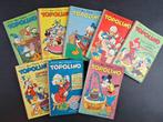 Topolino 242/249 - 8 Comic - 1960, Livres, BD