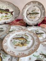 Véritable LIMOGES - FOUGERE LIMOUSINE - Serveerset voor vis, Antiek en Kunst