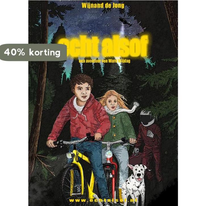 Echt alsof / Ward Vrijdag / 1 9789090304694 Wijnand de Jong, Boeken, Kinderboeken | Jeugd | 13 jaar en ouder, Gelezen, Verzenden