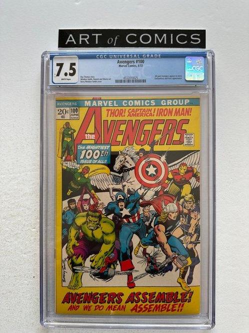 The Avengers #100 - All Past Avengers Appear in Story -, Boeken, Strips | Comics