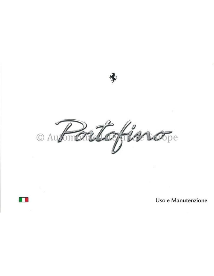 2017 FERRARI PORTOFINO INSTRUCTIEBOEKJE ITALIAANS, Auto diversen, Handleidingen en Instructieboekjes, Ophalen of Verzenden