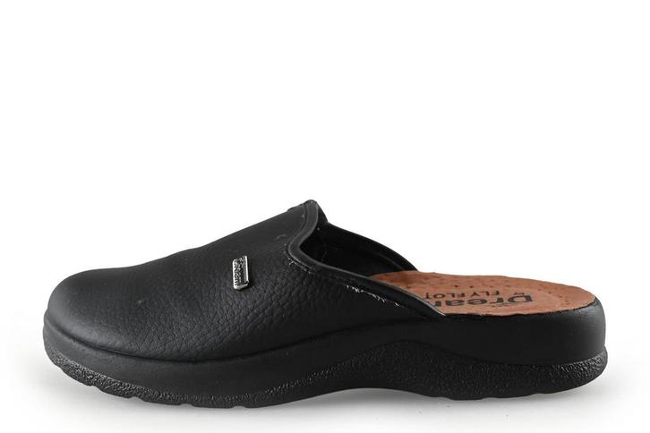 Fly Flot Pantoffels in maat 40 Zwart, Kleding | Dames, Schoenen, Zwart, Zo goed als nieuw, Pantoffels of Sloffen, Verzenden