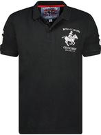 Geographical Norway Polo Kolton Zwart, Kleding | Heren, T-shirts, Nieuw, Verzenden