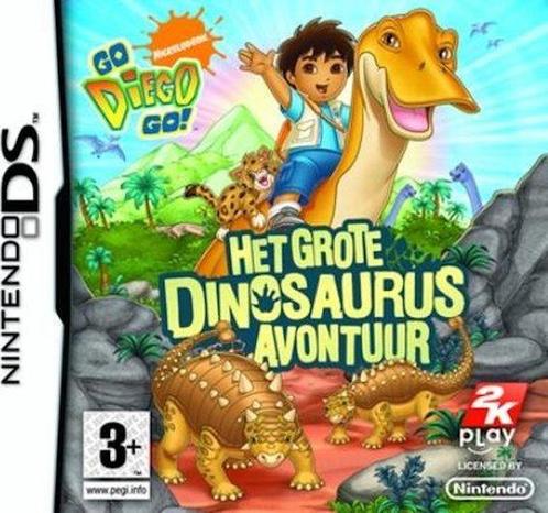Go Diego Go! het Grote Dinosaurus Avontuur (Losse Cartridge), Games en Spelcomputers, Games | Nintendo DS, Zo goed als nieuw, Ophalen of Verzenden