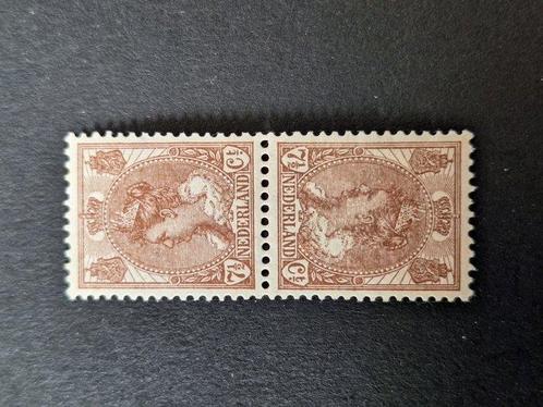 Nederland 1924 - Keerdruk paren - NVPH 61b-61c, Postzegels en Munten, Postzegels | Nederland
