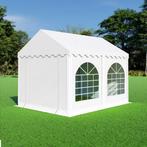 Partytent 3x4 PVC - Professional | Wit, Tuin en Terras, Verzenden, Partytent, Minder dan 4 meter, Nieuw
