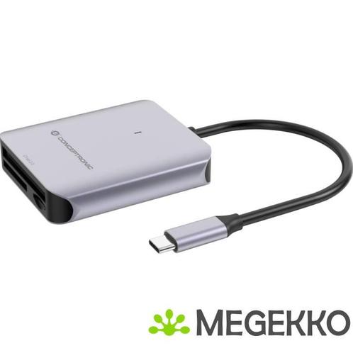 Conceptronic BIAN09G geheugenkaartlezer USB 3.2 Gen 2 Type-C, Computers en Software, Netwerkkaarten, Nieuw, Verzenden