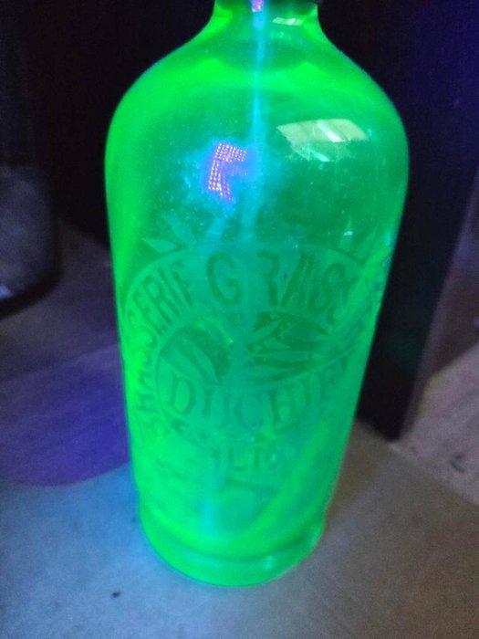 Sifon - Uraniumglas sifon, Antiek en Kunst, Kunst | Designobjecten