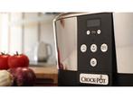CrockPot CR605 - Slow Cooker 5,7L - Digitaal programmeerbaar, Verzenden, Zo goed als nieuw