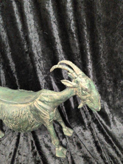 after Pablo Picasso - sculptuur, La Chèvre - 32 cm -, Antiquités & Art, Curiosités & Brocante