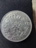 België. Leopold II. 5 Francs 1867 (Zonder minimumprijs), Postzegels en Munten