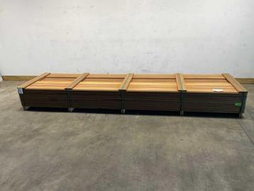 Veiling - 20x ThermoWood Ayous Rib3 gevelbekleding 390x14,5x beschikbaar voor biedingen