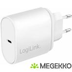 LogiLink PA0261 oplader voor mobiele apparatuur Wit Binnen, Computers en Software, Pc- en Netwerkkabels, Nieuw, Verzenden