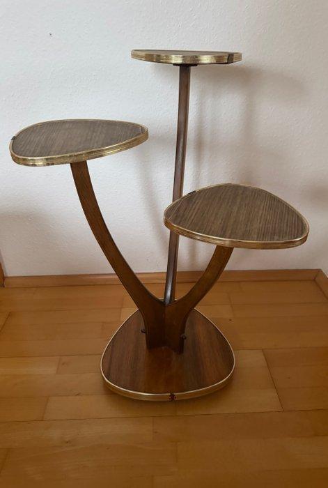 Table à plantes - Contreplaqué - Porte-fleurs des années, Antiquités & Art, Art | Objets design
