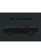1981 DELOREAN DMC-12 BROCHURE ENGELS