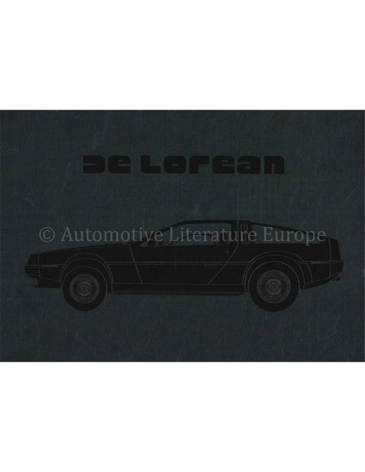1981 DELOREAN DMC-12 BROCHURE ENGELS, Livres, Autos | Brochures & Magazines
