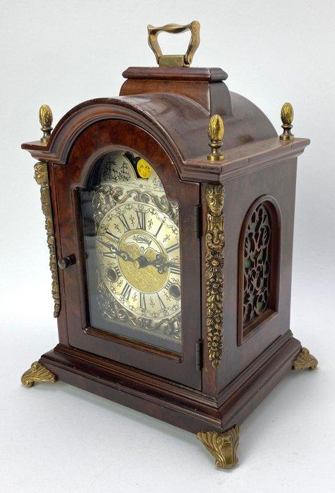 Tafelklok - Warmink - Hout, Messing - 1970-1980, Antiek en Kunst, Antiek | Klokken