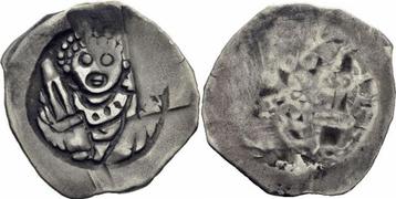 Dickpfennig ca 1240-1260 Regensburg Otto Ii Pfennig um 12..., Verzenden